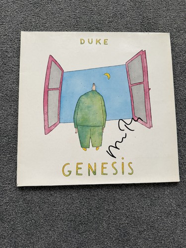 Genesis duke vinyl signed - duke,